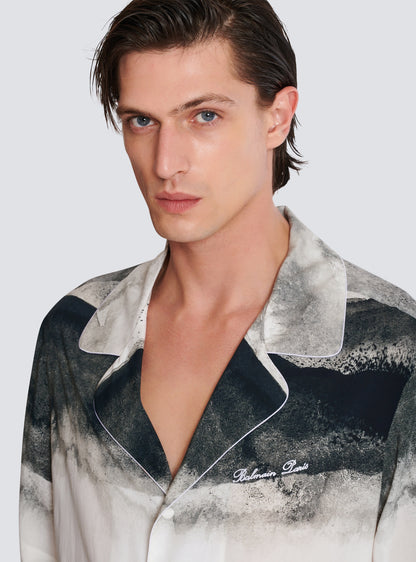 Pyjama shirt with Moon print
