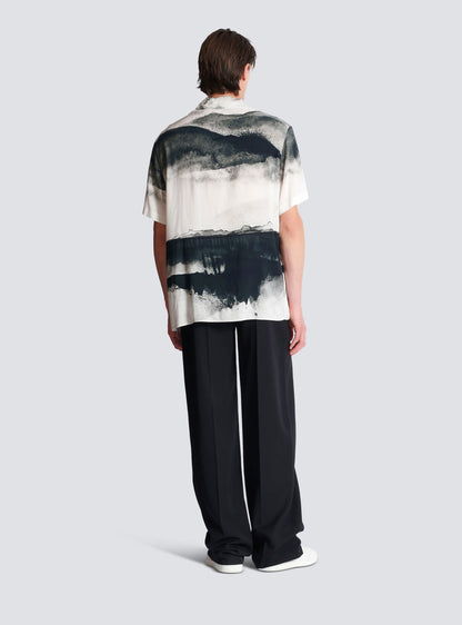 Pyjama shirt with Moon print